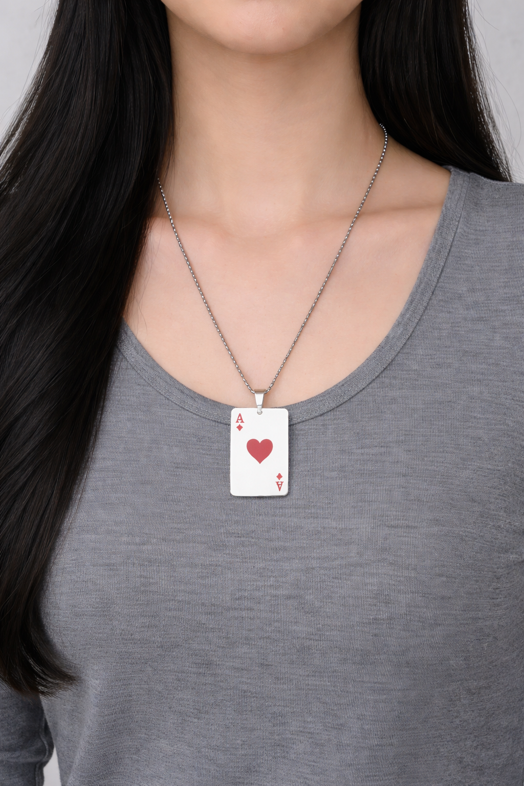 Ace of Hearts Signature Pendant Necklace