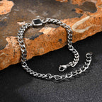 Silver Onyx Bracelet