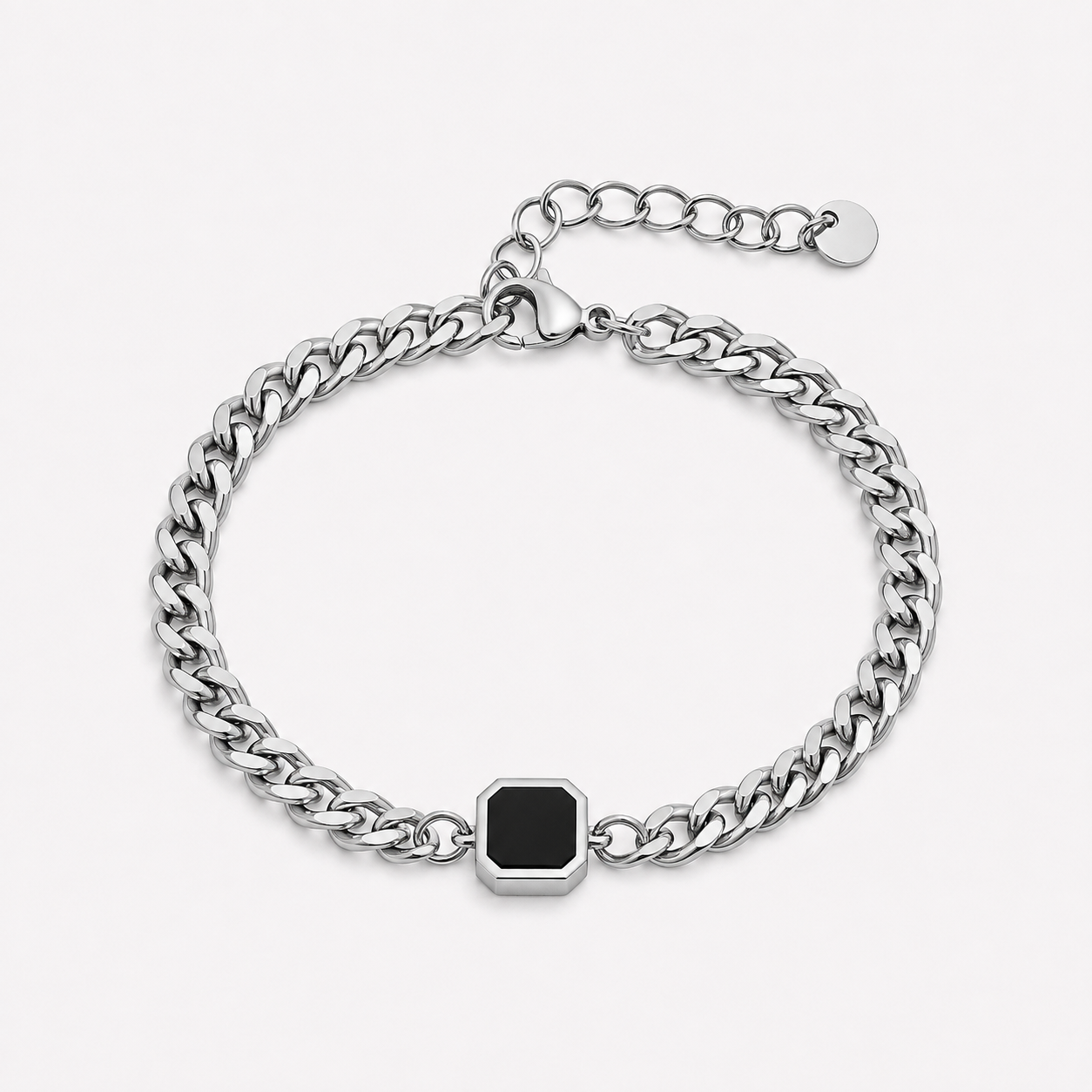 Silver Onyx Bracelet